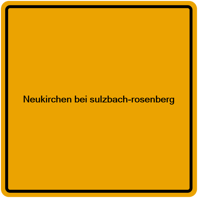Einwohnermeldeamt24 Neukirchen bei sulzbach-rosenberg